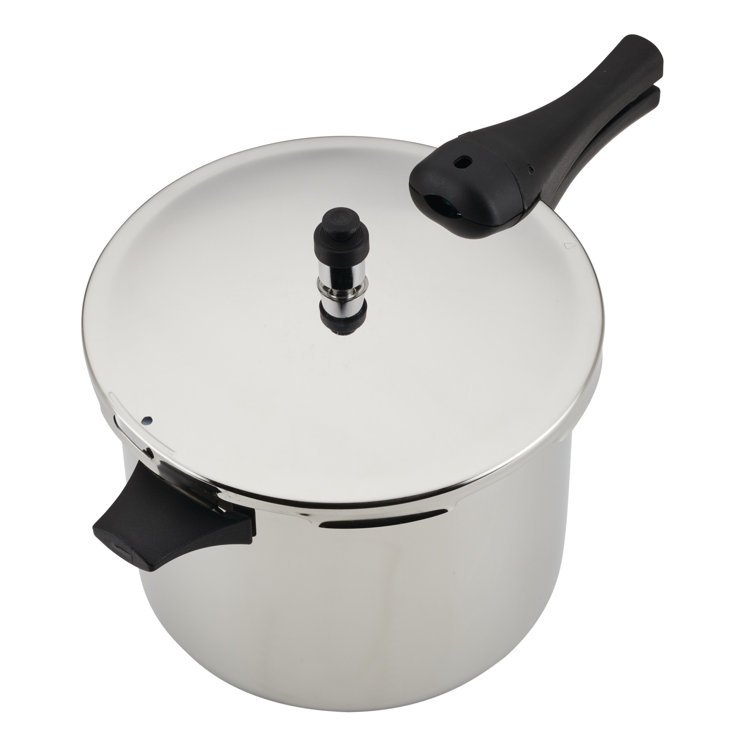 Farberware Stainless Steel Induction Stovetop Pressure Cooker, 8 Quart
