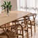 Wynsum 62.5" to 94.5"  Extendable Rectangular  Leg Dining Tables for 6-10 People