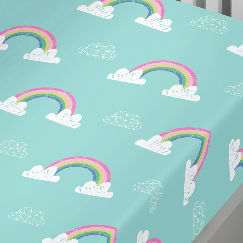 Rainbow Unicorn Fitted Sheet