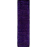 Overdyed One-of-a-Kind Runner 3'1" X 12'2" Hand Knotted Area Rug