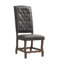 Chaise d'appoint capitonnée Vintondale