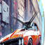 Horloge murale Graffiti Muscle Car II - Car Muscle Car-63027399