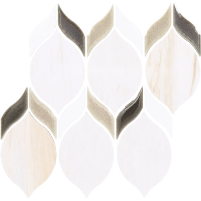 Daltile Fonte Double Leaf Mosaic (10 PC Per Carton) (5.50 SQFT Per Carton)