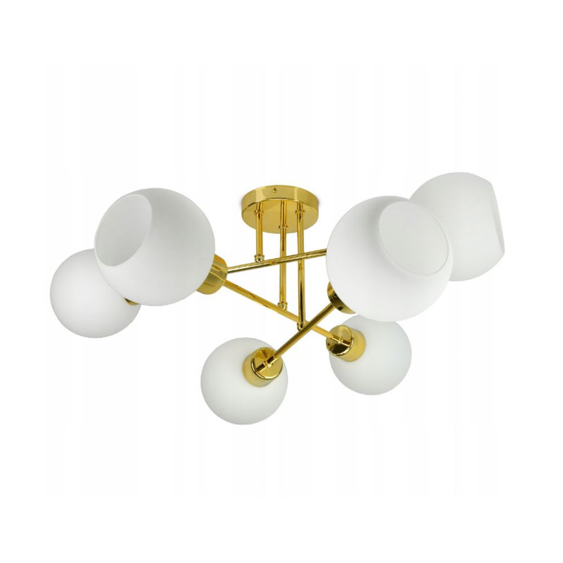 Alyissa Glass Semi Flush Mount