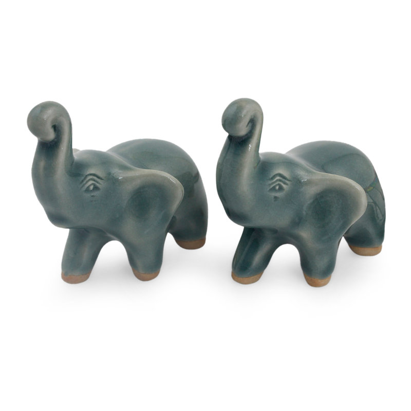 Zythum Animals Figurines & Sculptures, Blue