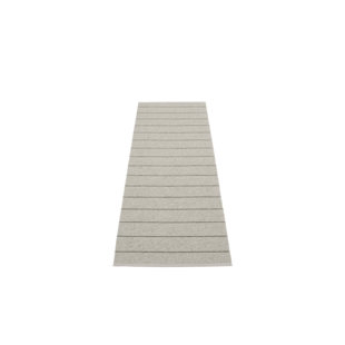 Tapis intérieur / extérieur en lin tissé à plat Carl