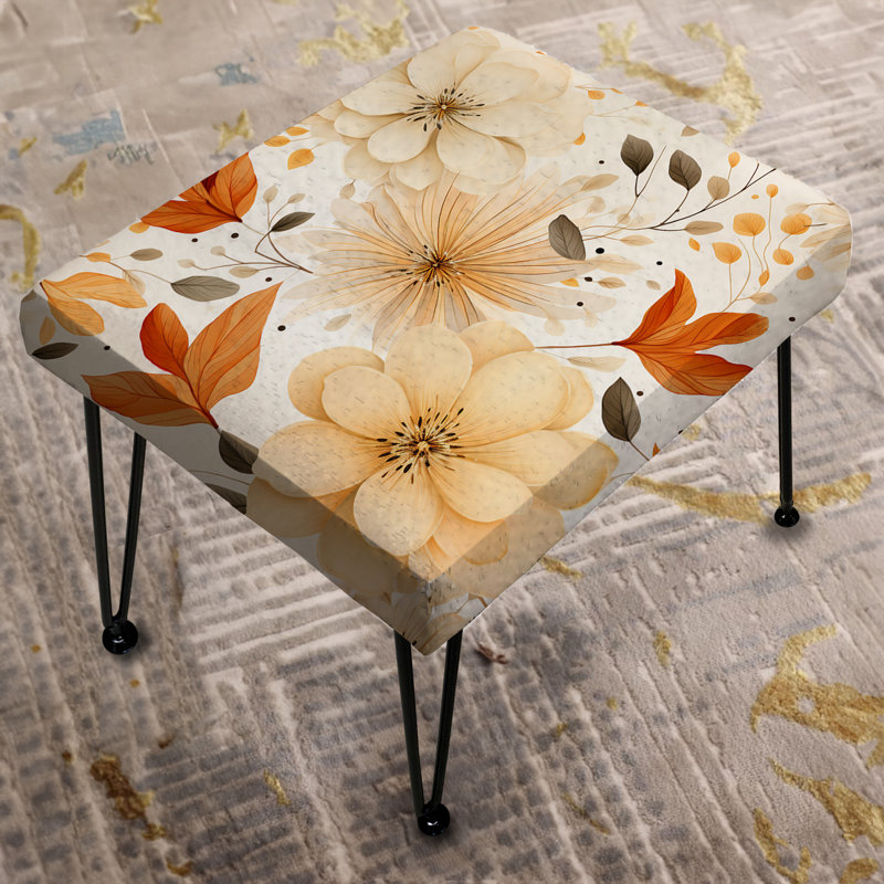 Repose-pieds Earthy Mandala Boho