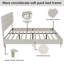 Structure de lit moderne-129693964