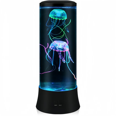 Enchanted 15-inch 7-color Led Jellyfish Table Lamp