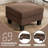 72" Upholstered Sofa Chaise-430677229