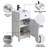 16-inch Modern Bathroom Vanity With Sink-716345040-716345044