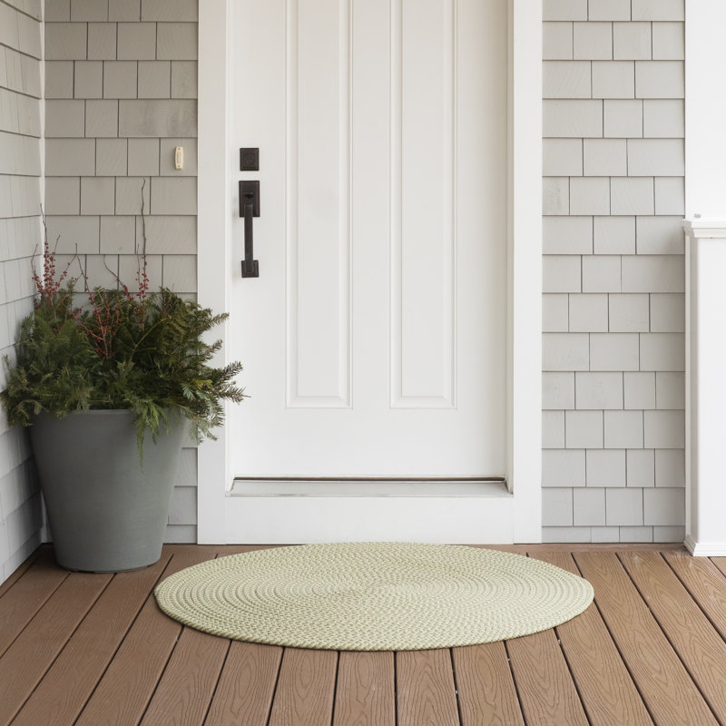 Tapis d'intérieur / extérieur Gallion, Vert, L 30 po x L 30 po