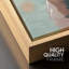 «Pastel SunMountain Forest Lake Nature - Floater Frame», impression sur toile-75849387-75849390