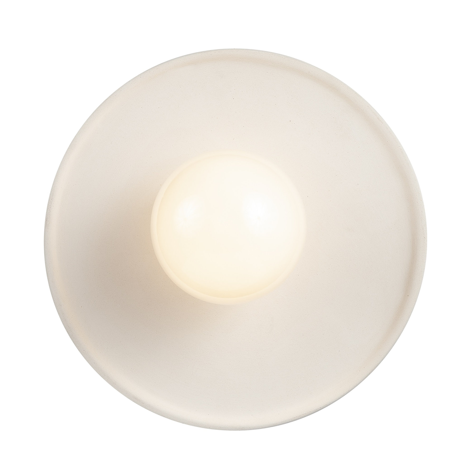 Marlena Single Pendant, Bisque, Matte Black