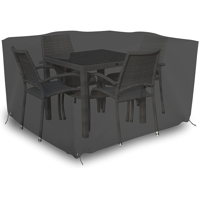 Housse pour table de salle à manger d'extérieur haute densité, H 30 po x l 60 po x P 60 po