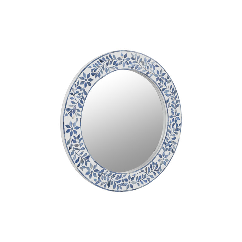 Franziskus Bone Flat Mirror, 26" x  26"