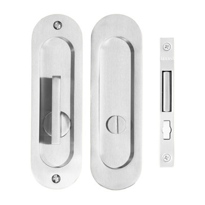Serrure de porte à poche avec bouton ADA