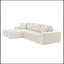 Canapé-lit rembourré de style minimaliste moderne pour salon, chambre à coucher, salon, 2 pièces-1525774170-1525774171