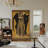 Leopard Art Wooden Screen-107388907