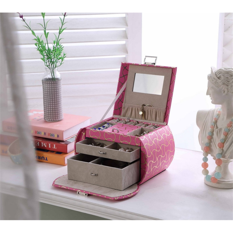 8.8" Long Travel Jewellery Organizer Case
