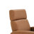 Top Grain Genuine Leather Power Swivel Glider Recliner with Dual Armrests-117798804