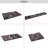 Area Rug, Burgundy Washable Rug (Black+Burgundy)-288748238