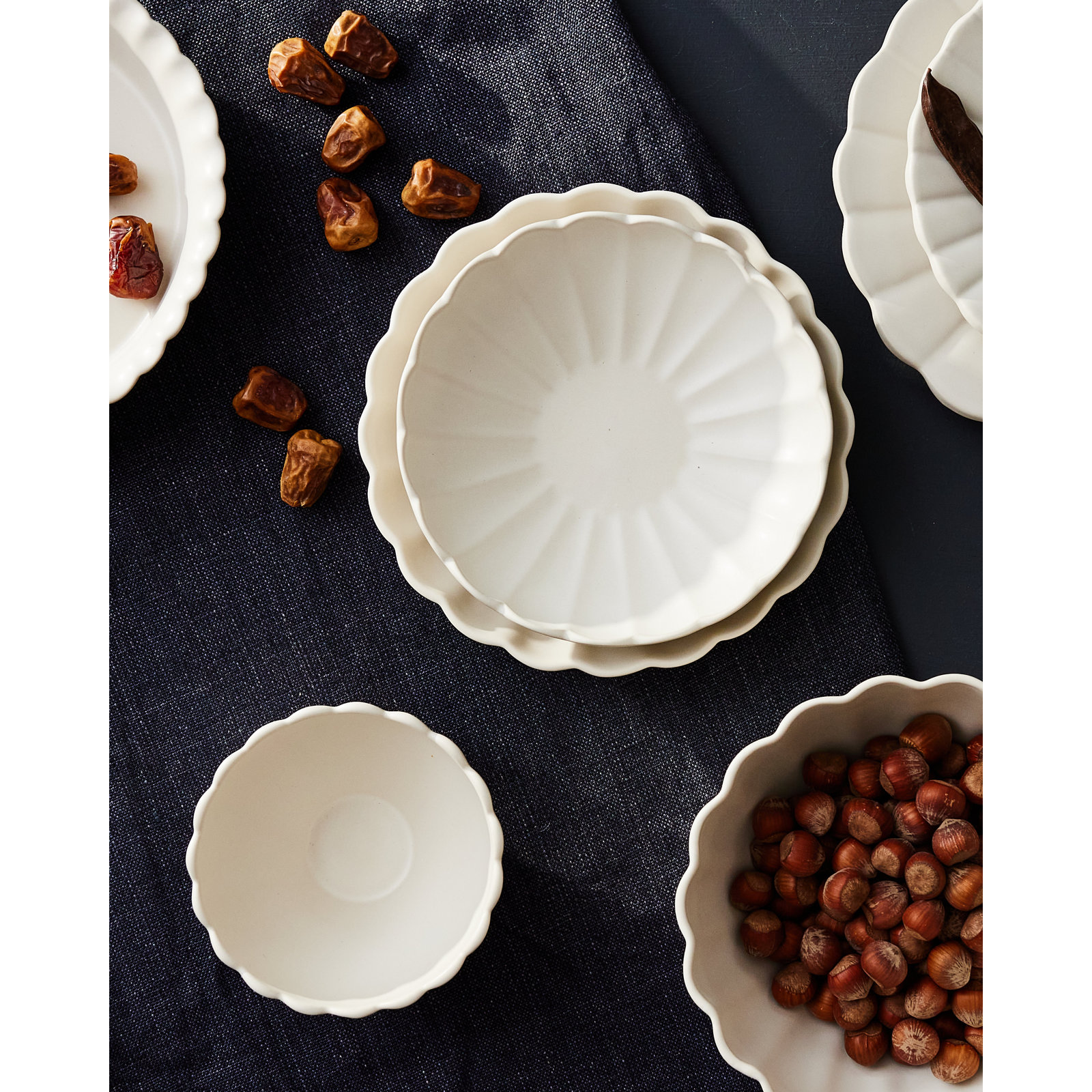 ED Ellen DeGeneres Lafayette Stoneware Salad Plate, White