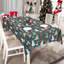 Tablecloth Washable Water-Resistant Fabric Elegance Polyester Table Cloth-111203760