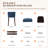 Upholstered Solid Wood Parsons Side Dining Chair-1053974851