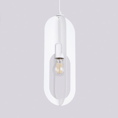 Bernold 1 - Light Stainless Steel Pendant