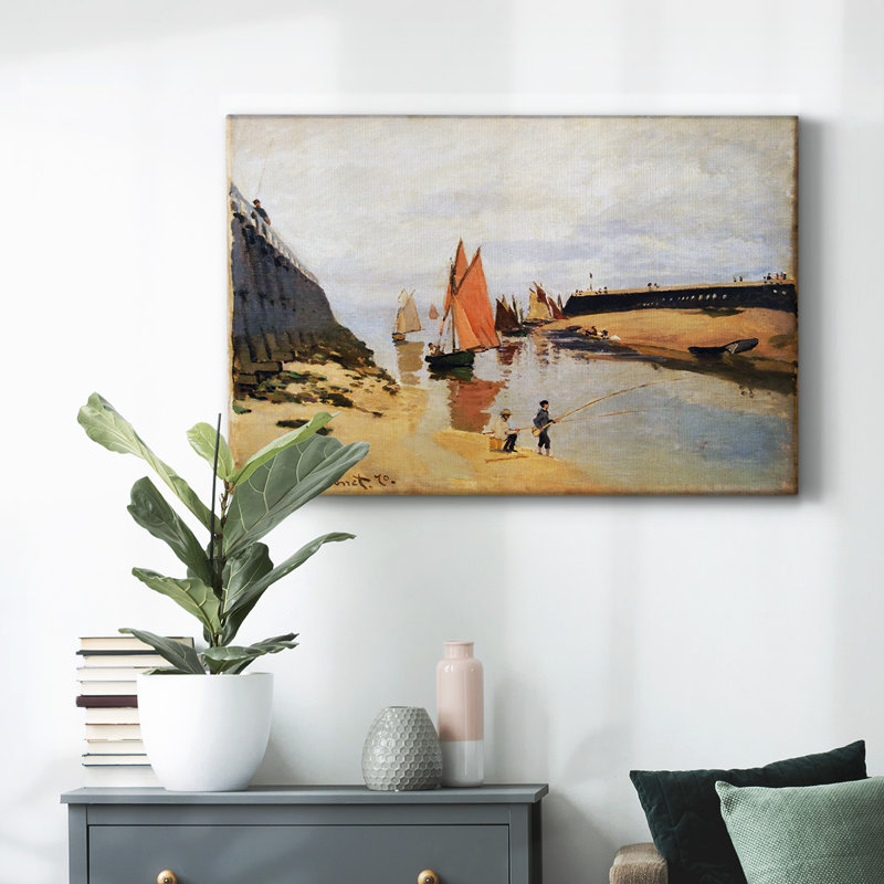Monet - Toile tendue avec châssis, H 18 po x l 27 po