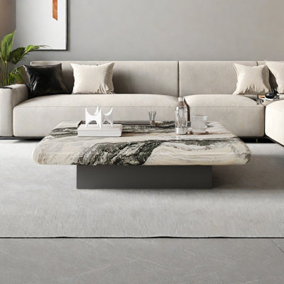 Minimalist marble high-end coffee table