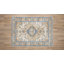 Aspers Machine Washable Ivory and Gold Area Rug-612702199