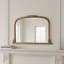 Arched Beaded Kalmar Overmantle Mirror-15461298