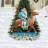 Weather Resistant Wall Mounted and Hanging Christmas Reindeer Outdoor Decoration Figure