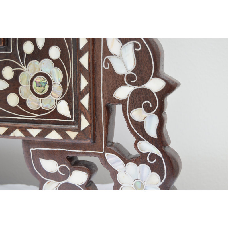 Syrian Arch Solid Wood Wall Mirror