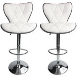Anjolee 32.5'' Swivel Adjustable Kitchen Bar Stool