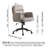 Leather & Metal Multi-Function Office Chair