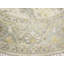 Tapis oriental rond Oushak Chobi Mute