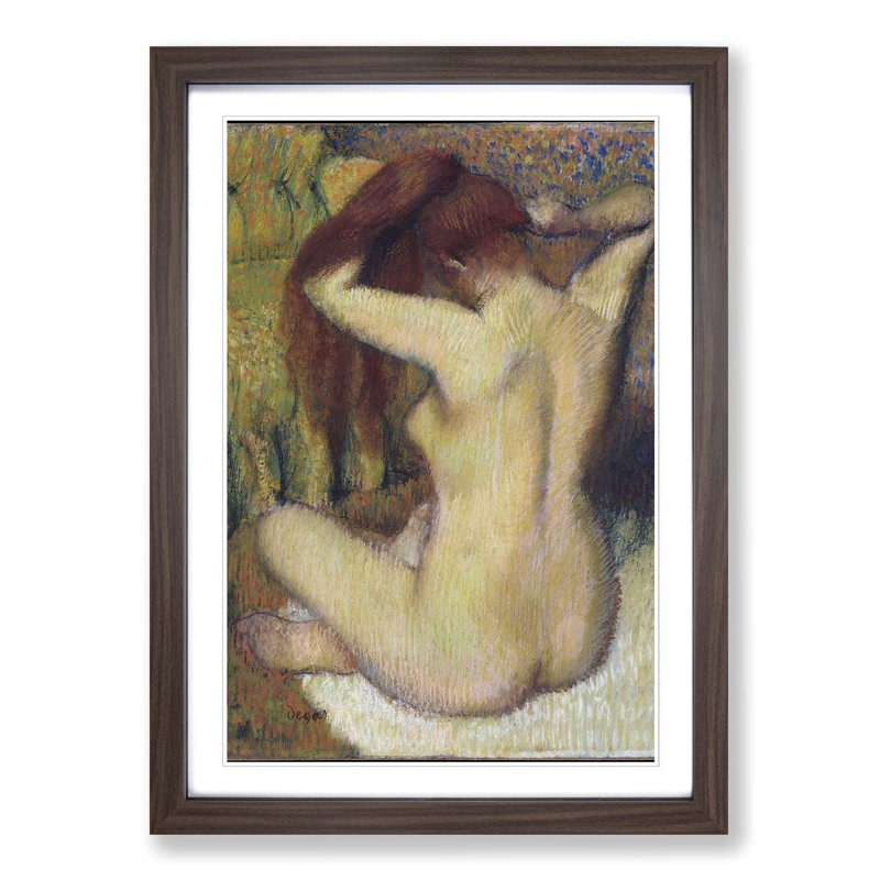 Edgar Degas - Single Picture Frame Painting, Walnut