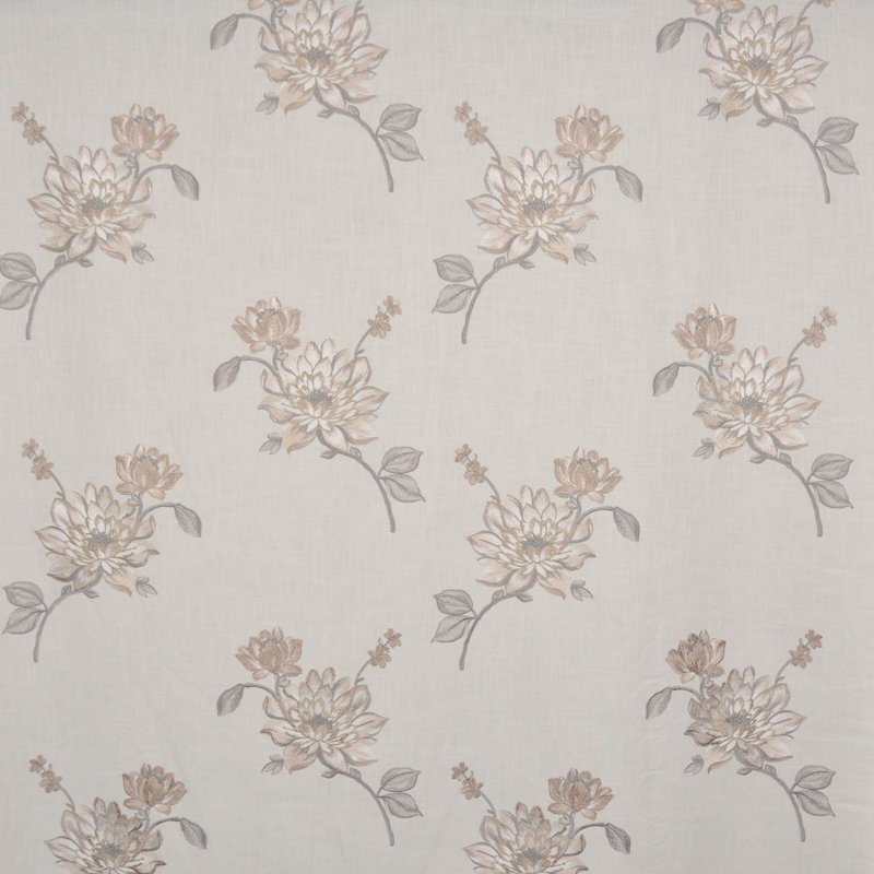 Tissu floral boutique Allure, huître