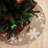 36in Snowflakes Christmas Tree Skirt Decoration 