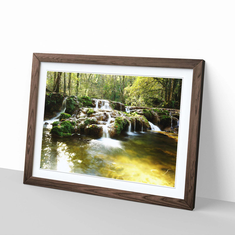 Single Picture Frame Print, Walnut