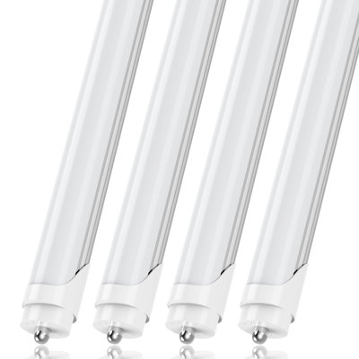 45 Watt T8 8FT LED Light Bulb, FA8 Single Pin Base