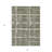 5' X 8' Olive Green Gray And Beige Striped Washable Indoor Outdoor Area Rug-122845827