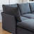 Hepworth Dejohn Corduroy Sectional Sofa With Two Ottomans-109010638-109010637
