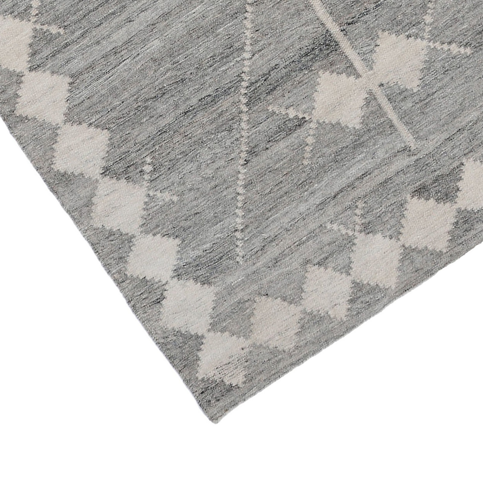 Gray Hand-Woven Outdoor Rug, Rectangle 8' x 10'