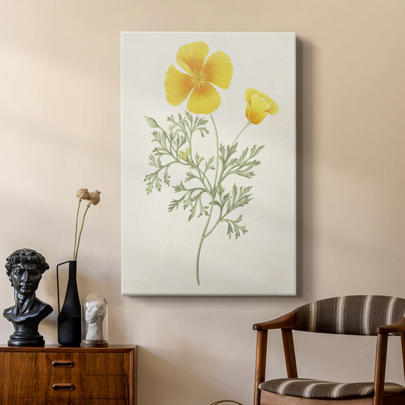 Fleurs des saisons - galerie Cavas sur mesure, H 18 po x l 12 po