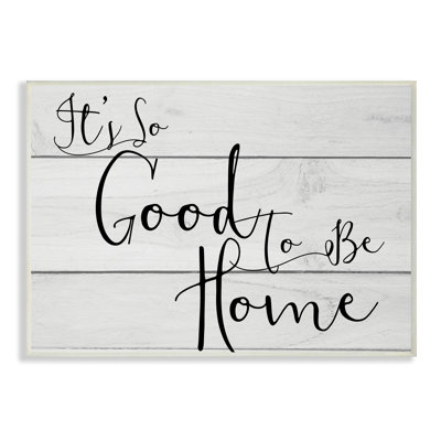 " It's So Good To Be Home " by Daphne Polselli