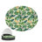 66-Inch Round Daybed Mattress Cover, Outdoor Patio Furniture Cushion Protector Slipcover